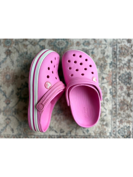 CROCS Other - 12C Kids USA Pink Crocs Sandals